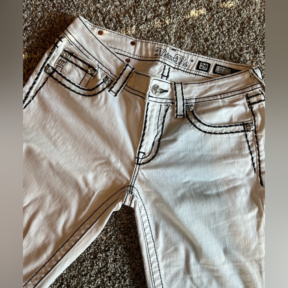 Miss Me white skinny jean - Picture 6 of 6
